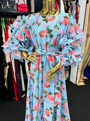 Floral Party Dinner Dress