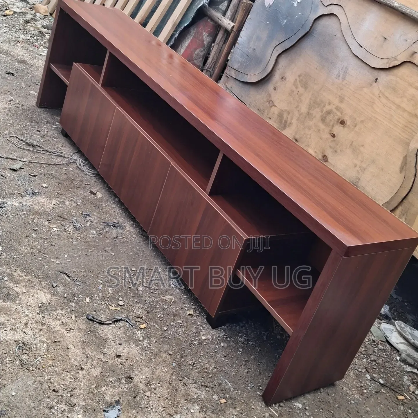 Unit TV Stands | Simple Tvstand | Wooden TV Stand 1.8m Walnut