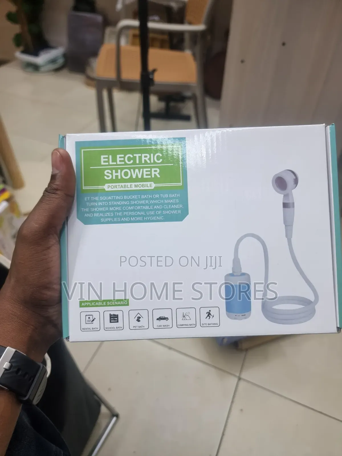 Portable Mobile Electric Shower