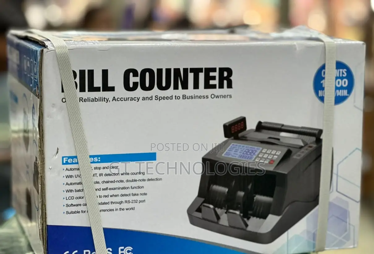 BILL COUNTER / AL-6300 Banknote Intelligent Bill Counter