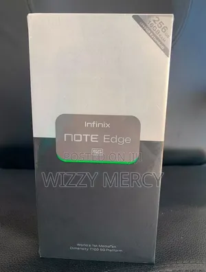 New Infinix Note Edge 256 GB Blue