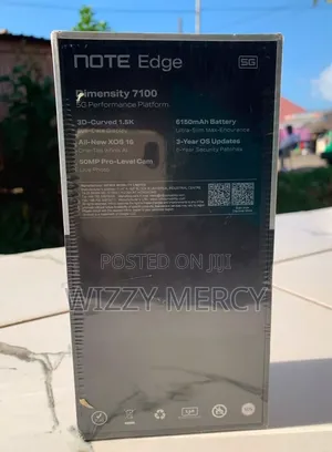 New Infinix Note Edge 256 GB Blue