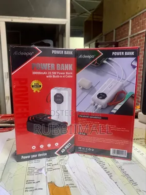 Power Bank 30000mAh 22.5W ~ Aldeepo AD-PD11