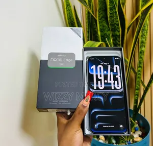 New Infinix Note Edge 256 GB Black
