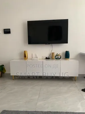 Simple Tvstand | TV Stands With Drawers | White Tvstand 1.8m