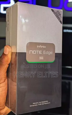 New Infinix Note Edge 256 GB Orange