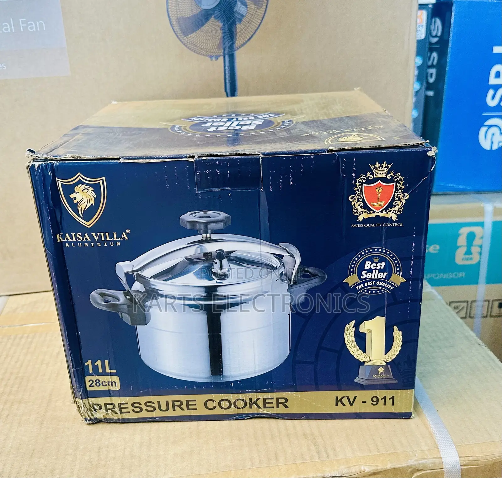 Kaisa Villa Non Electric Pressure Cooker 11Litres