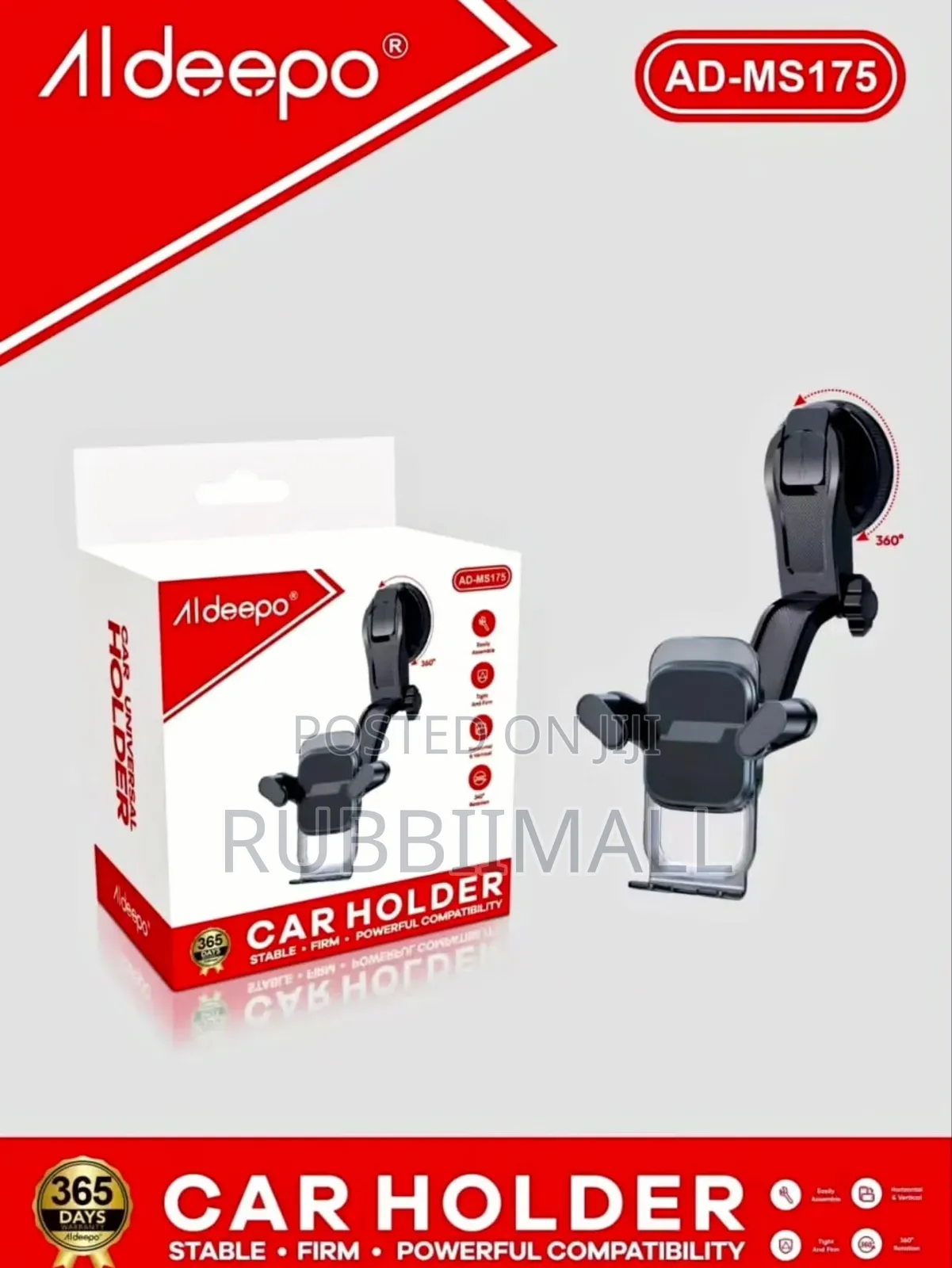 Universal Car Phone Holder ~ Aldeepo AD-MS175