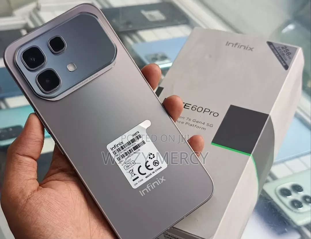 New Infinix Note 60 Pro 256 GB Silver