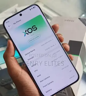 New Infinix Note 60 Pro 256 GB Silver
