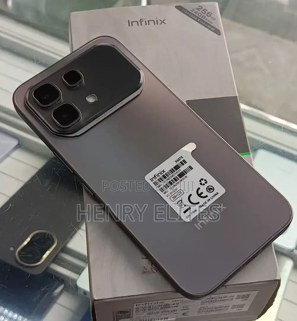 New Infinix Note 60 Pro 256 GB Silver