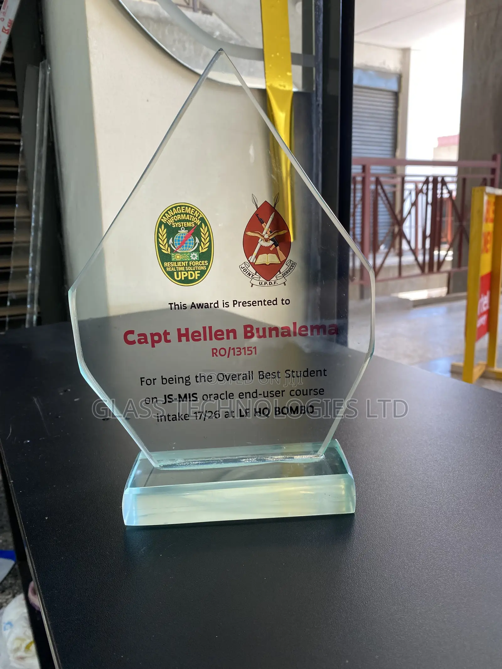 Glass Award