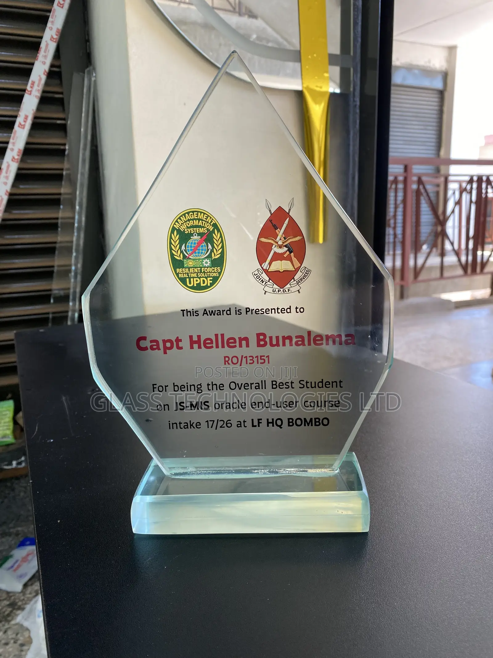 Glass Award