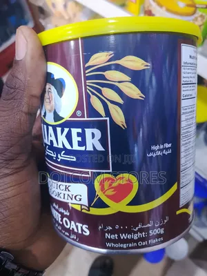 2tins of Quaker White Oats Tin - 500gm