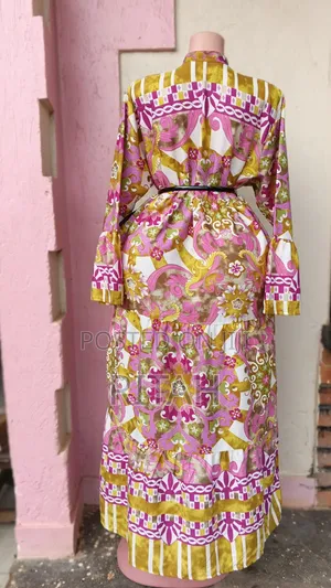 Beautiful Long-Sleeve Maxi Dress