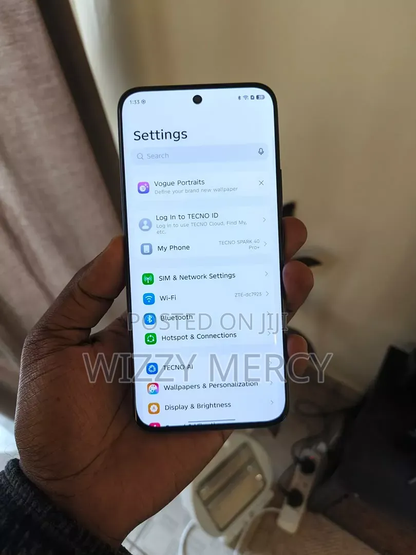 New Tecno Spark 40 Pro+ 256 GB Black