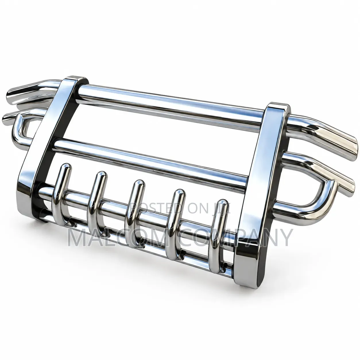 Toyota Land Cruiser Front Guard Bull Bar – Chrome Bumper Guard Uganda