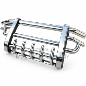 Toyota Land Cruiser Front Guard Bull Bar – Chrome Bumper Guard Uganda