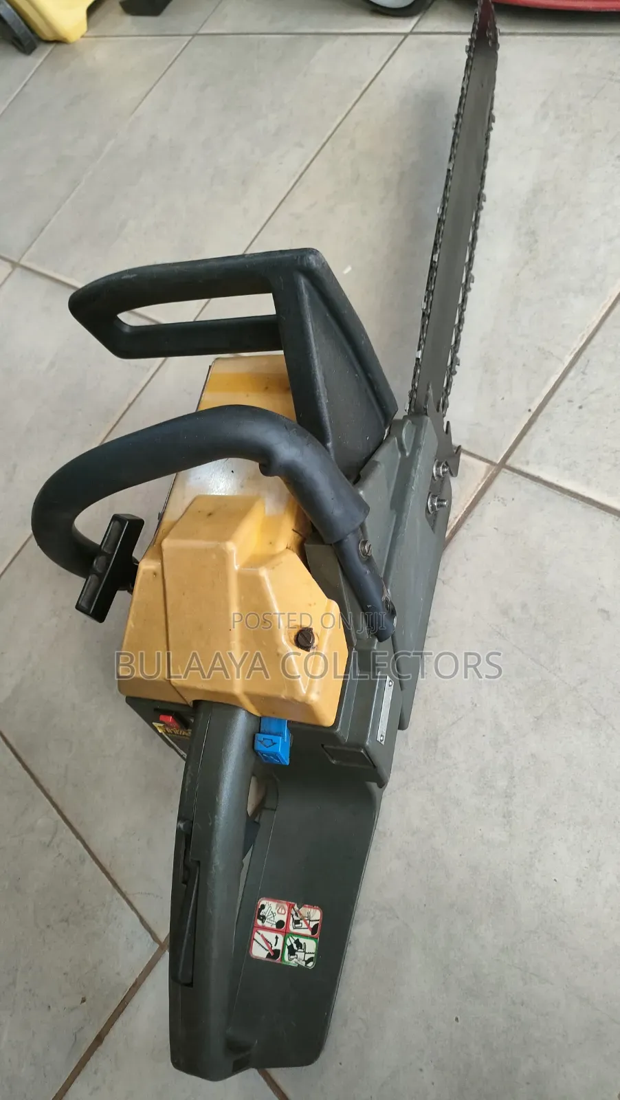 UK Used Chainsaw McCulloch Titan Gas-Powered Chainsaw.