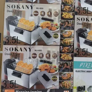 Sokany Electric Deep Fryer Single 3.5 L