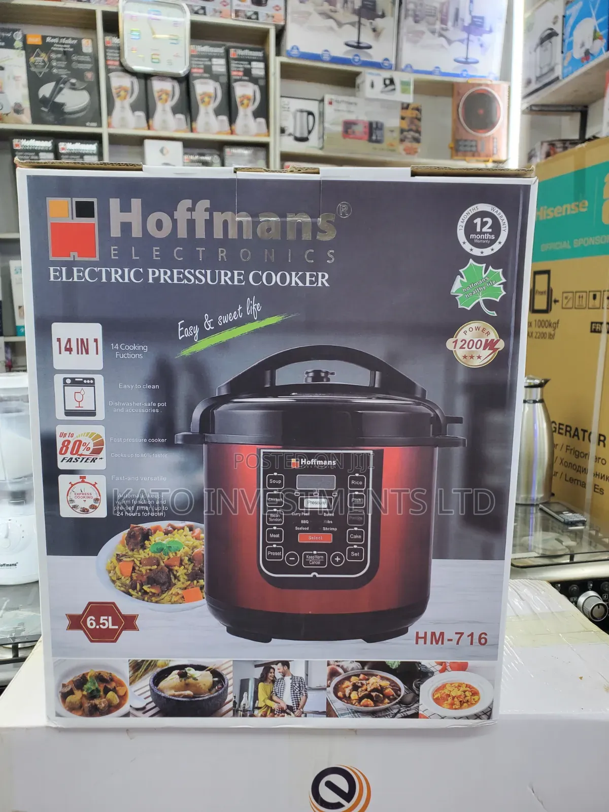 Hoffmans Pressure Cooker Fast Cooking