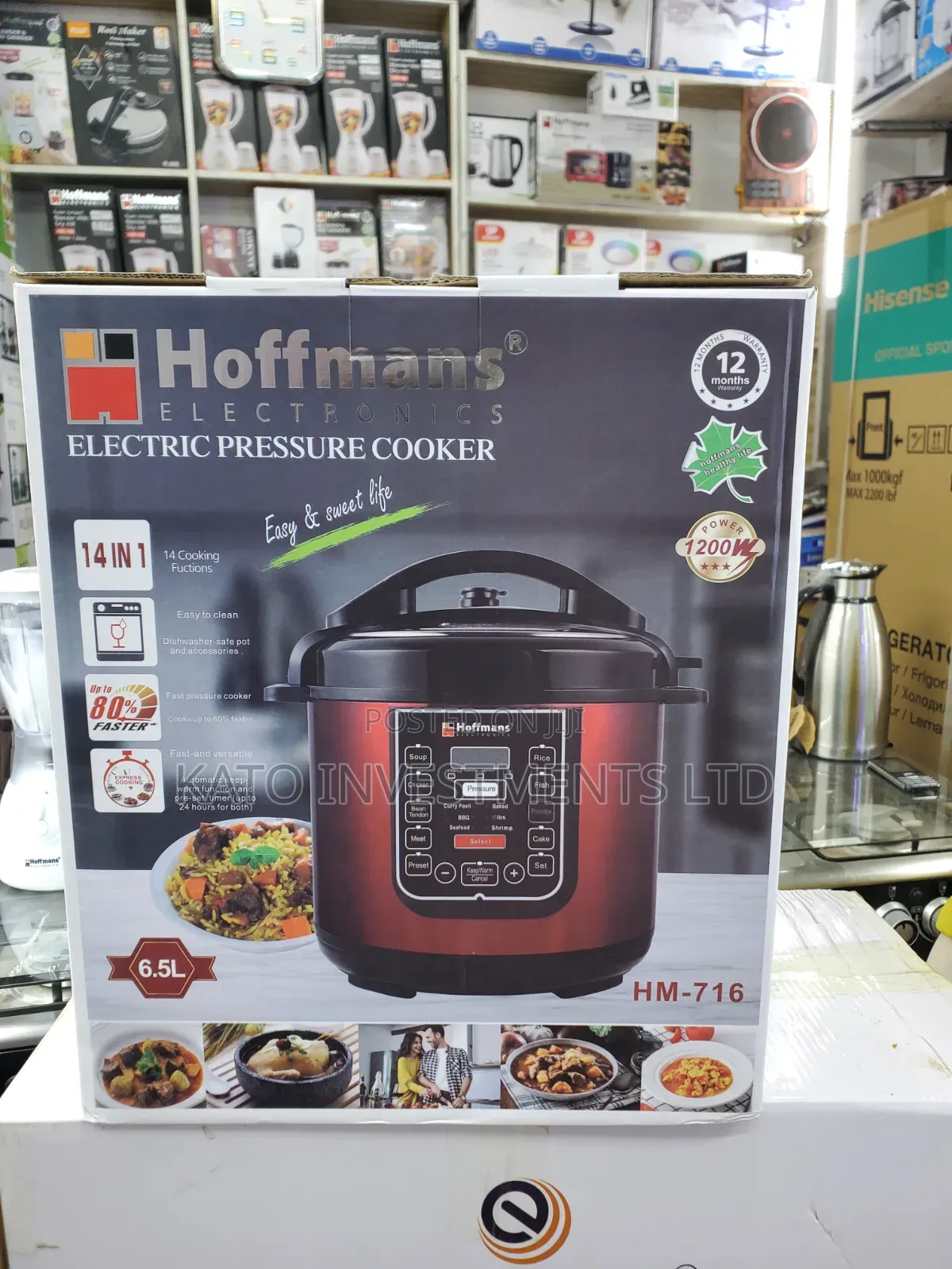 Hoffmans Pressure Cooker Fast Cooking
