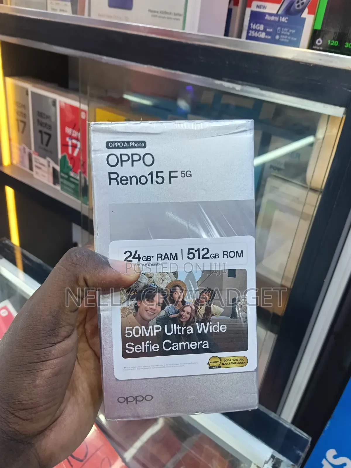 New Oppo Reno15 F 5G 512 GB White