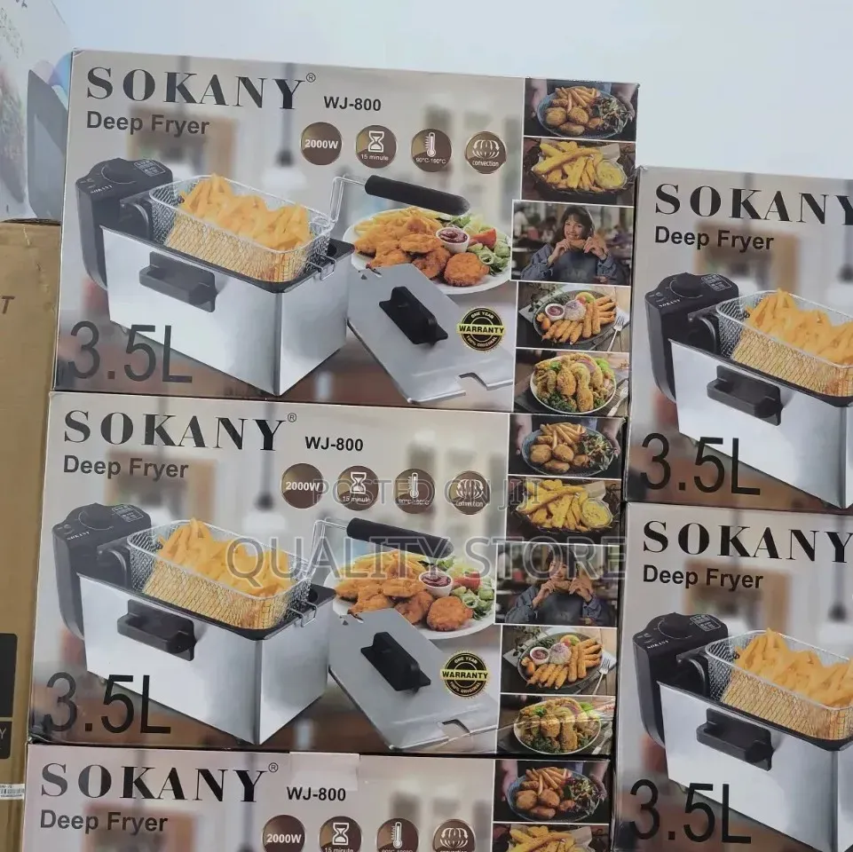 Sokany Electric Deep Fryer Single 3.5 L