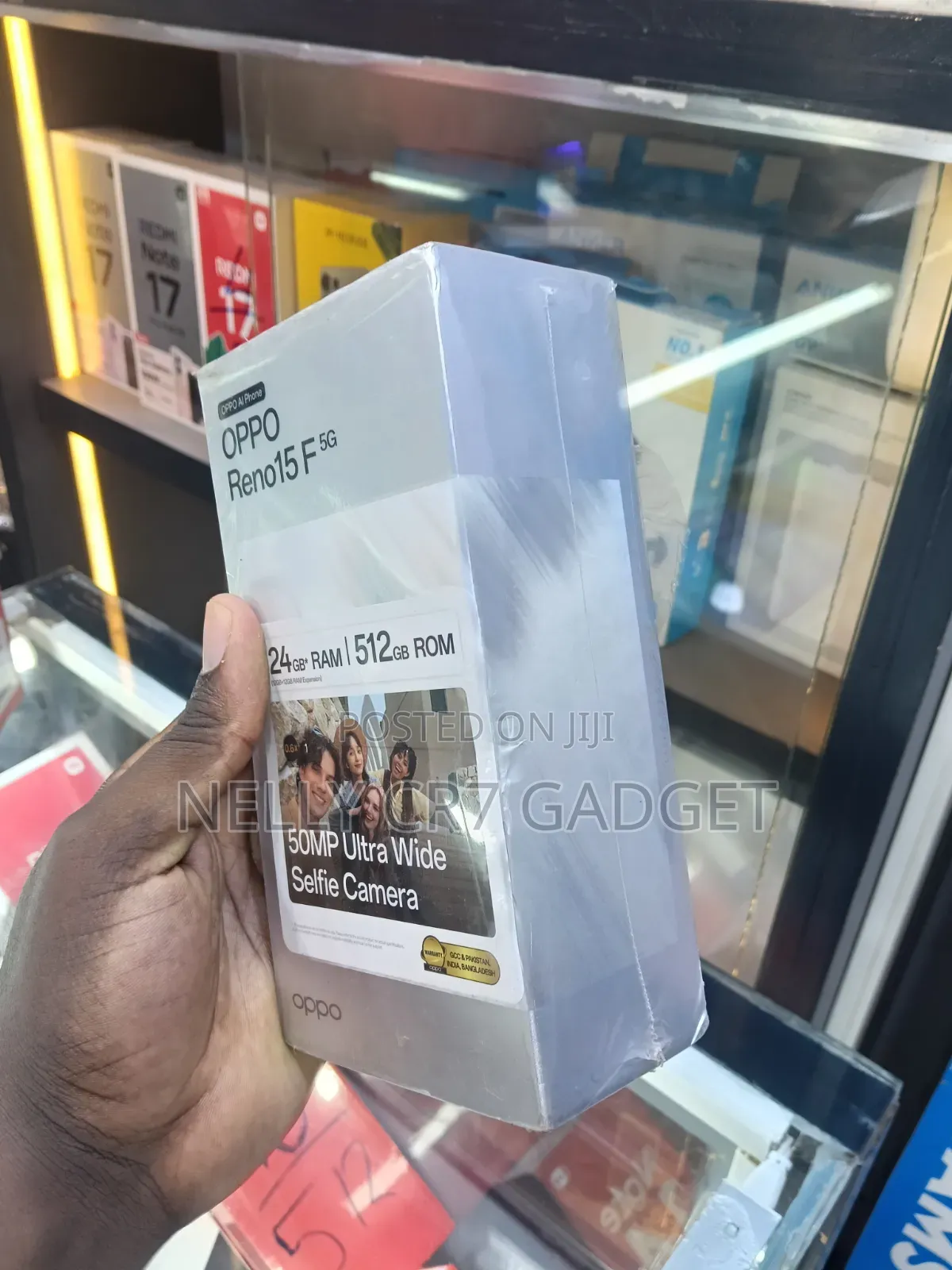 New Oppo Reno15 F 5G 512 GB White