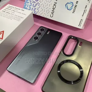 New Tecno Camon 40 Pro 4G 256 GB Black