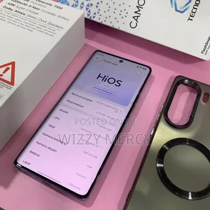 New Tecno Camon 40 Pro 4G 256 GB Black