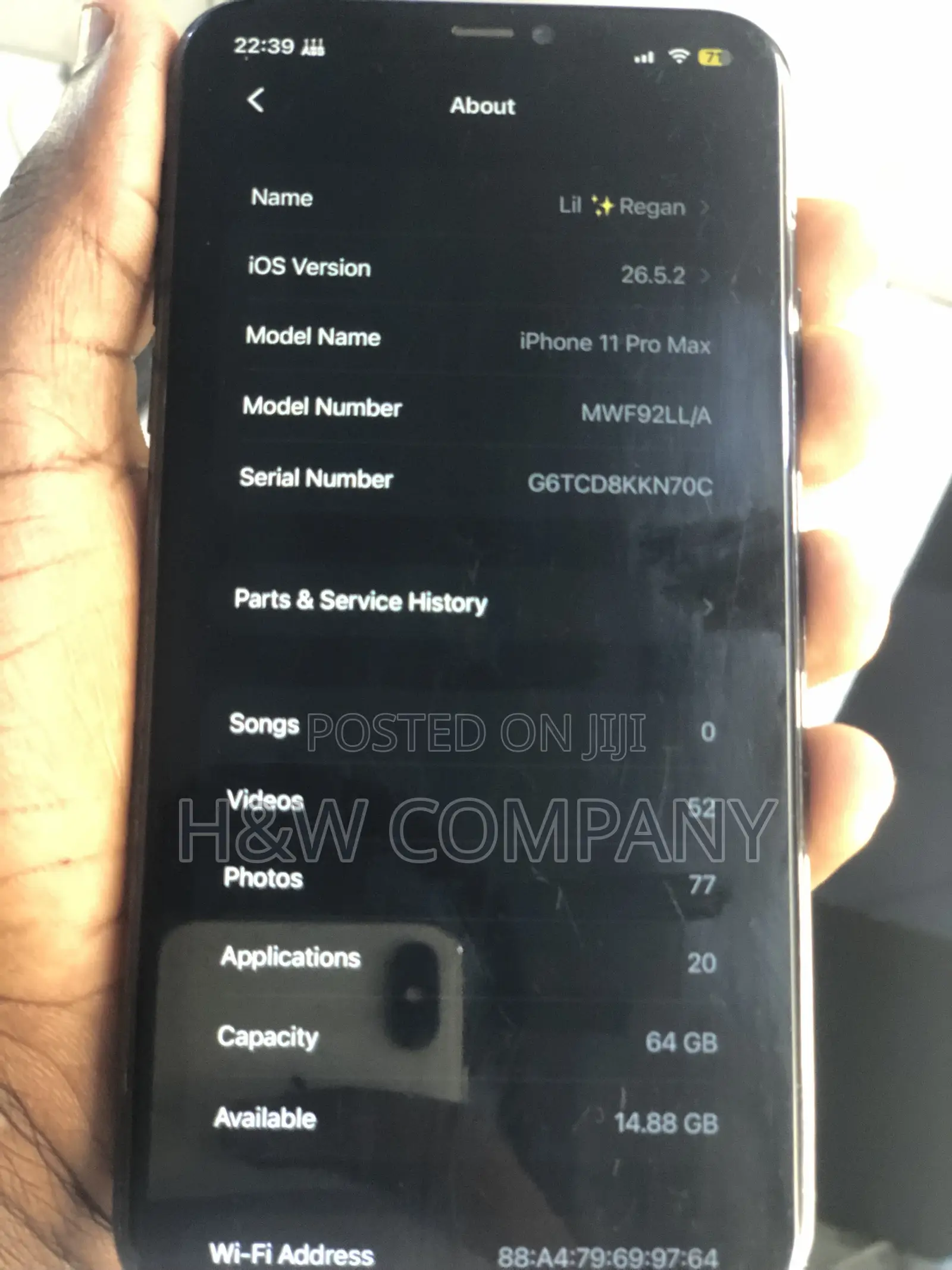Apple iPhone 11 Pro Max 64 GB Black