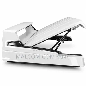Pickup Truck Canopy Hardtop–White Fiberglass Bed Cover Lift-Up Window