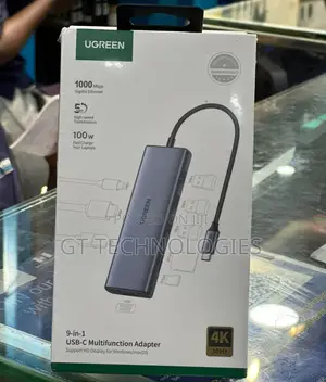Ugreen Type C 9 in 1 Type C Hub With 1000mbs Ethernet Port