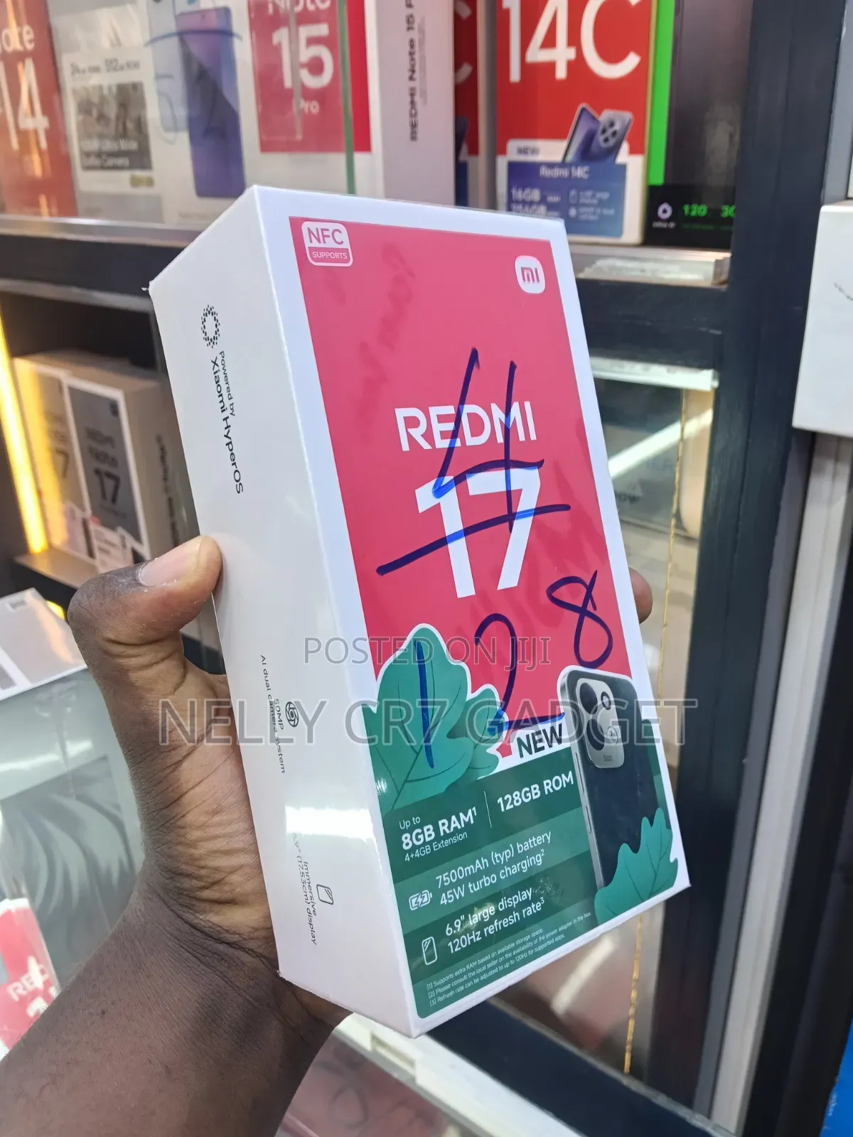 New Xiaomi Redmi 17 128 GB Black