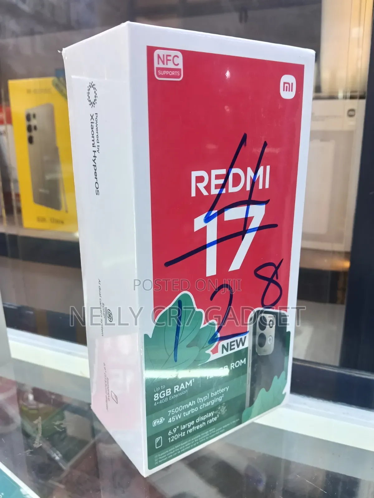 New Xiaomi Redmi 17 128 GB Black