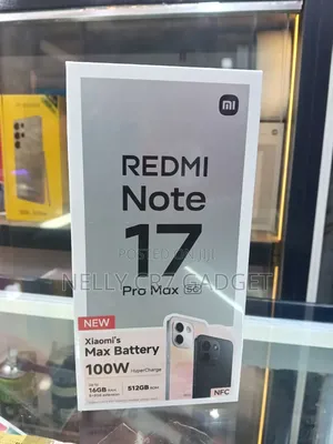 New Xiaomi Redmi Note 17 Pro Max 512 GB Black