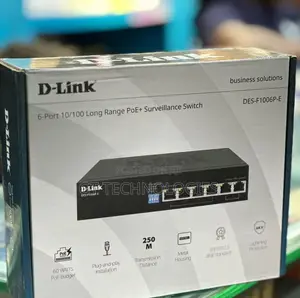 6 Poe Port Dlink Switch