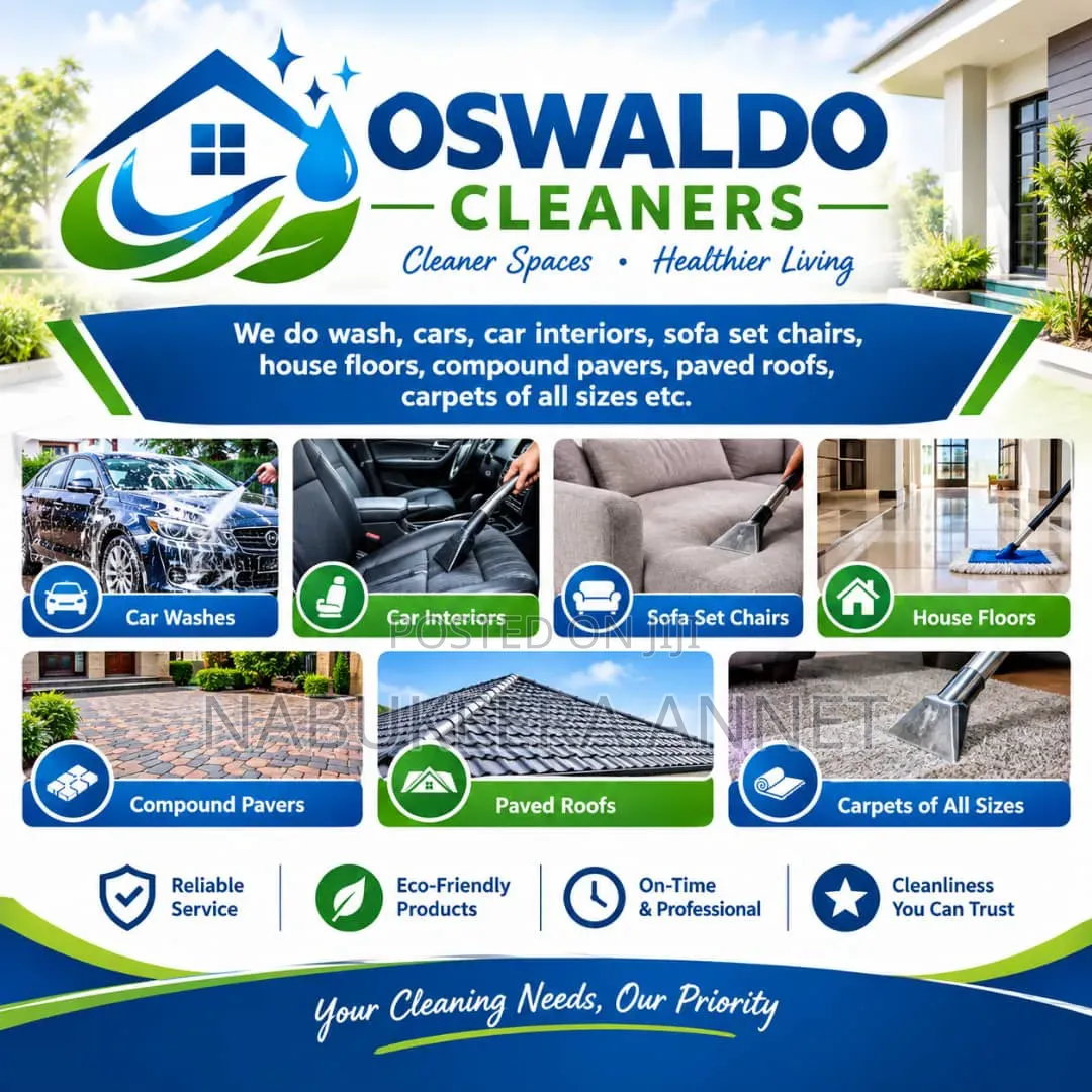 Oswaldo Cleaners – Professional Cleaning Services