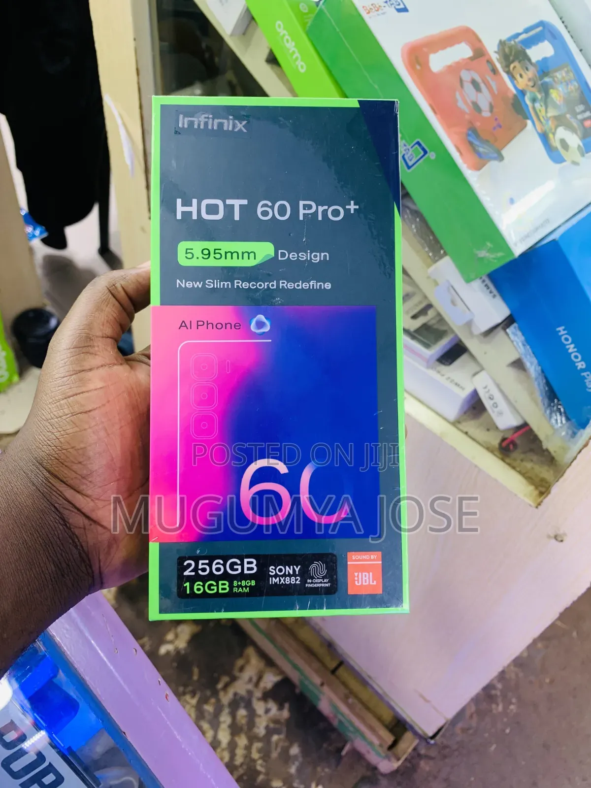 New Infinix Hot 60 Pro+ 256 GB Black