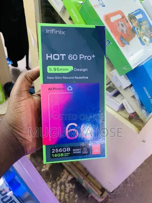New Infinix Hot 60 Pro+ 256 GB Black