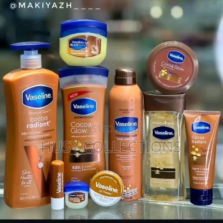 Vaseline Body Oil and Lotion