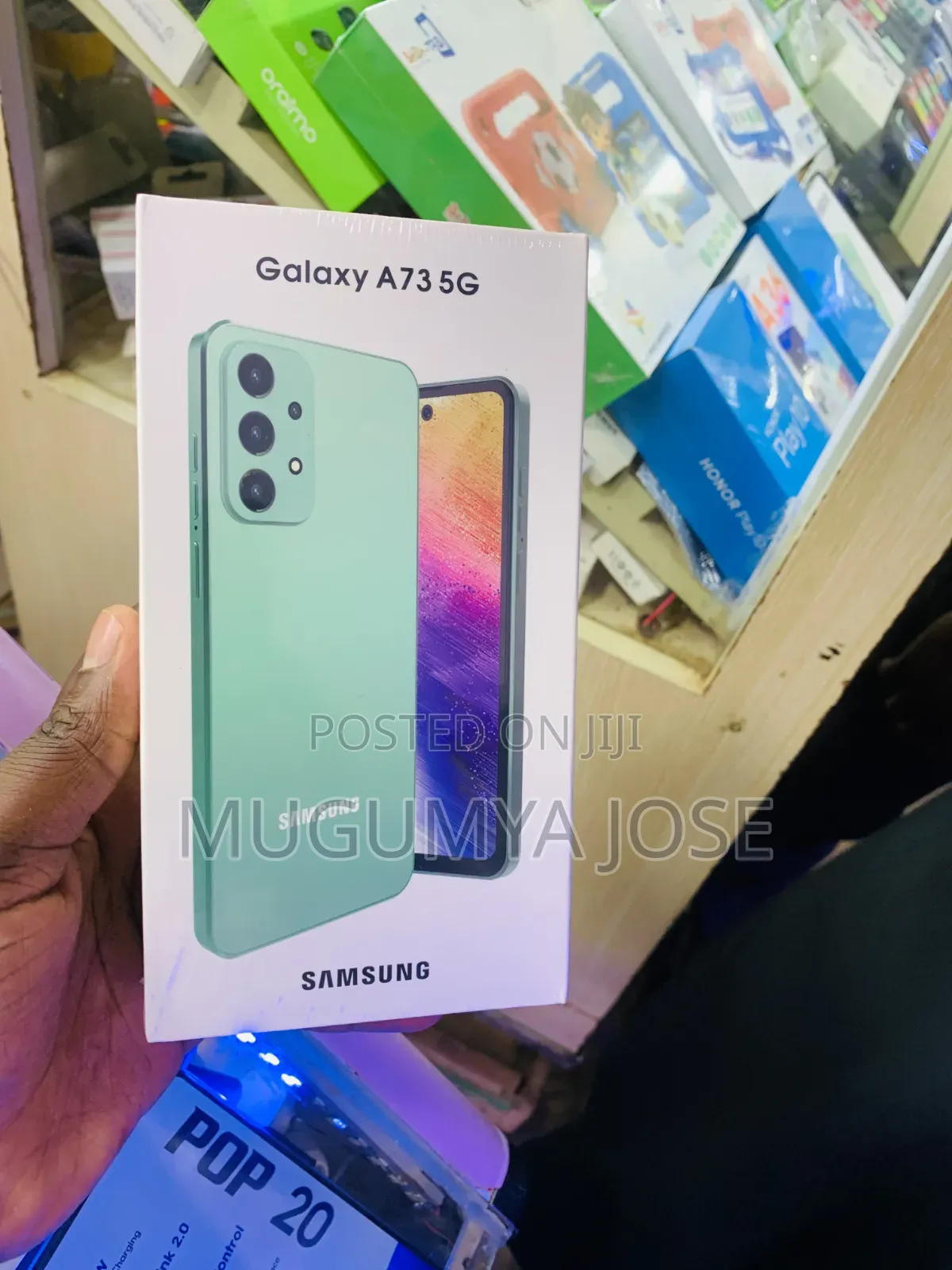 New Samsung Galaxy A73 5G 256 GB Green