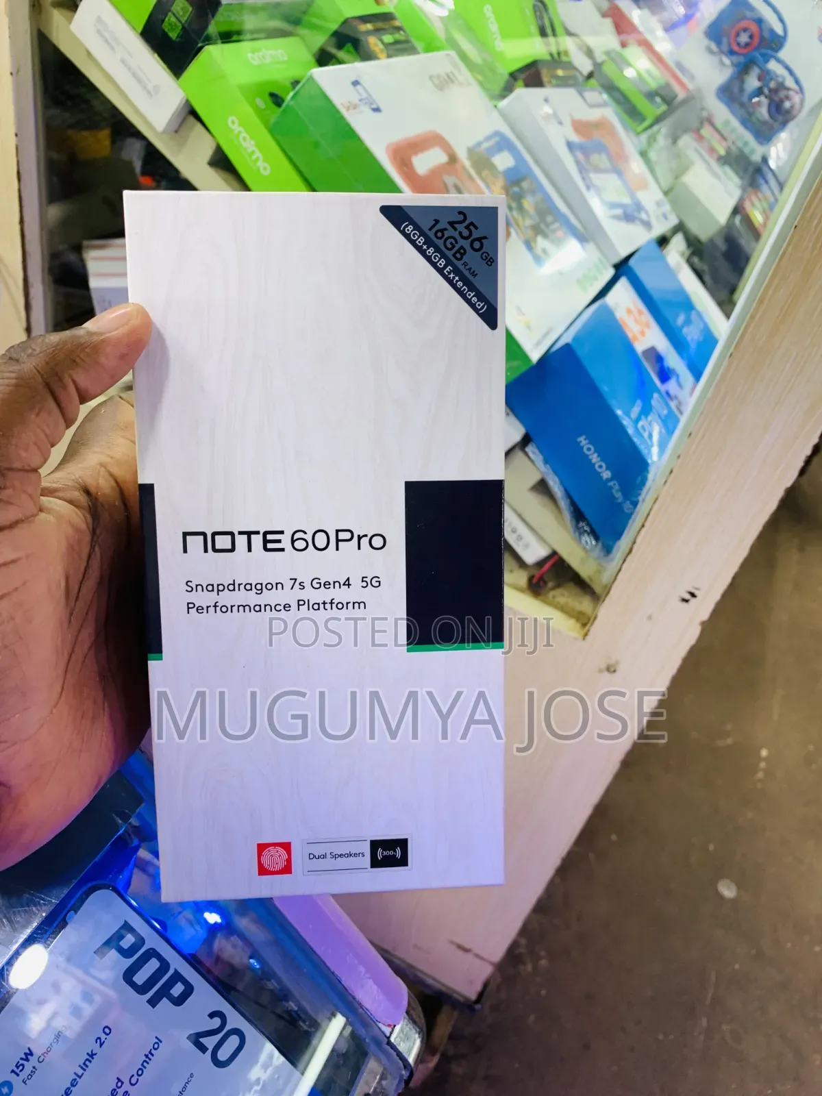 New Infinix Note 60 Pro 256 GB Black
