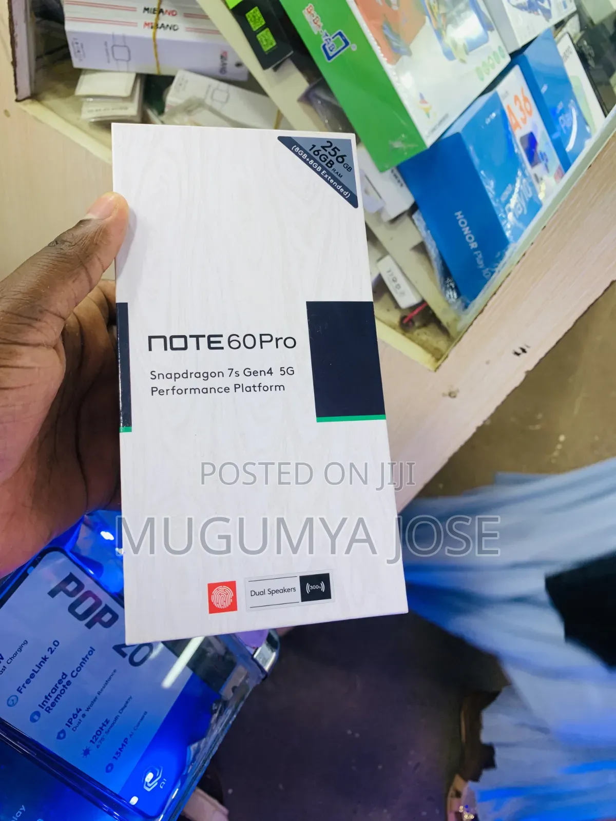New Infinix Note 60 Pro 256 GB Black