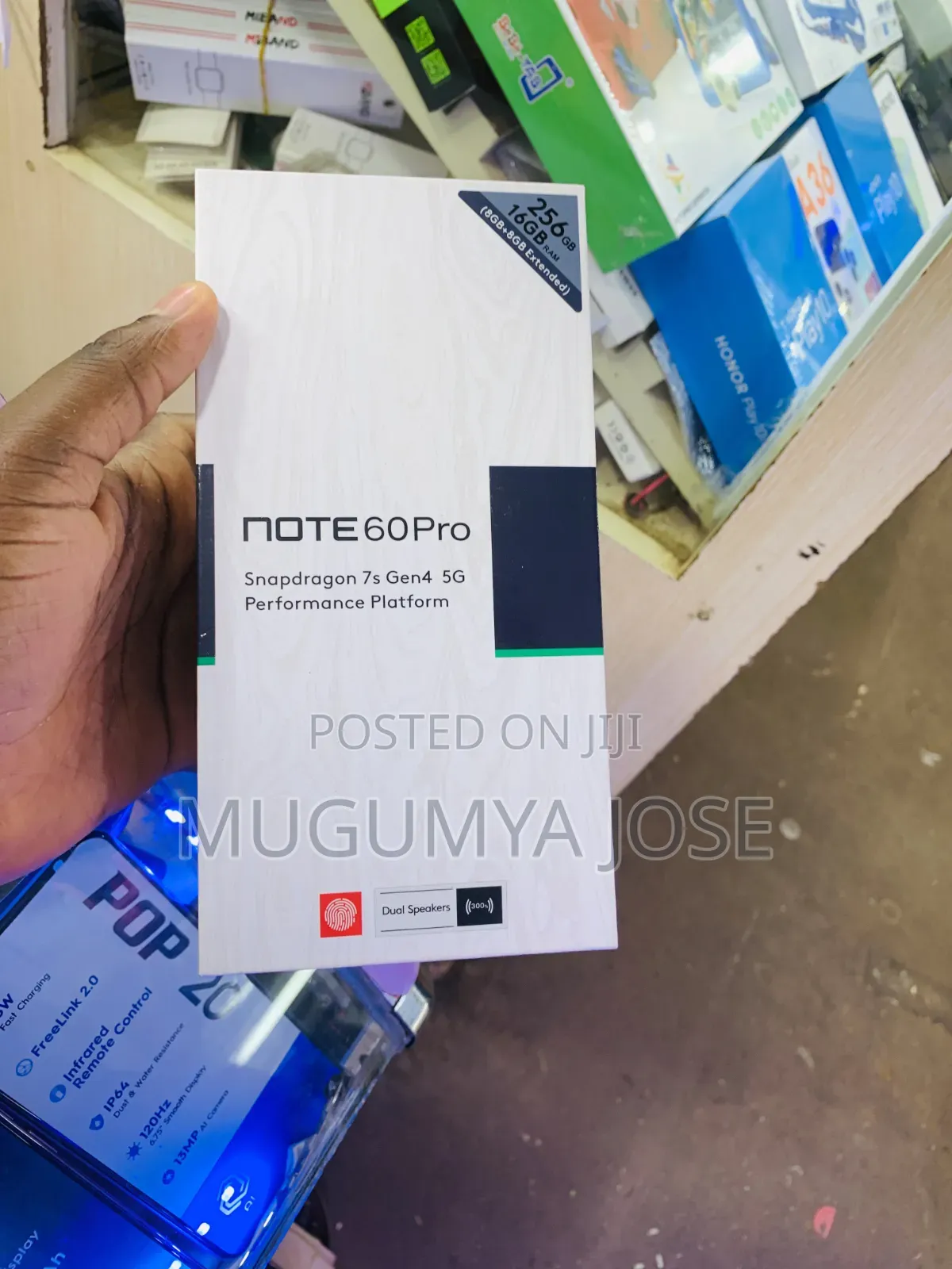 New Infinix Note 60 Pro 256 GB Black