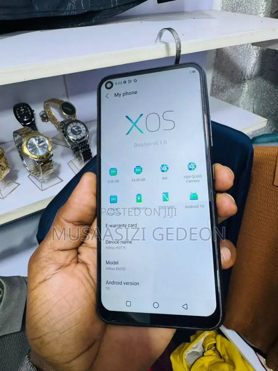 Infinix Hot 9 64 GB Black