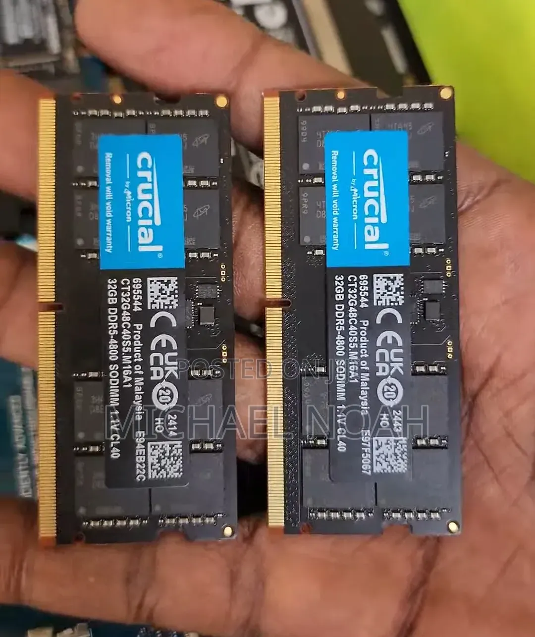 Crucial 32gb Ddr5 So-Dimm Laptop
