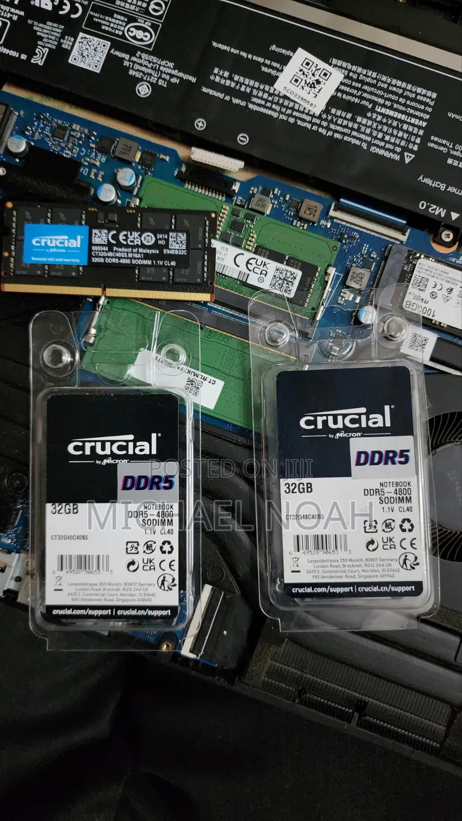 Crucial 32gb Ddr5 So-Dimm Laptop