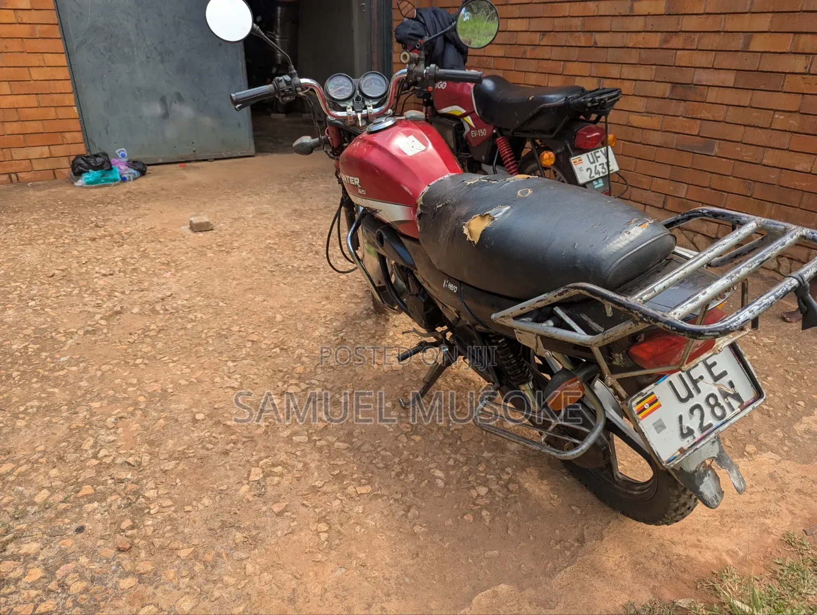 Hero Hunter 125 2021 Red